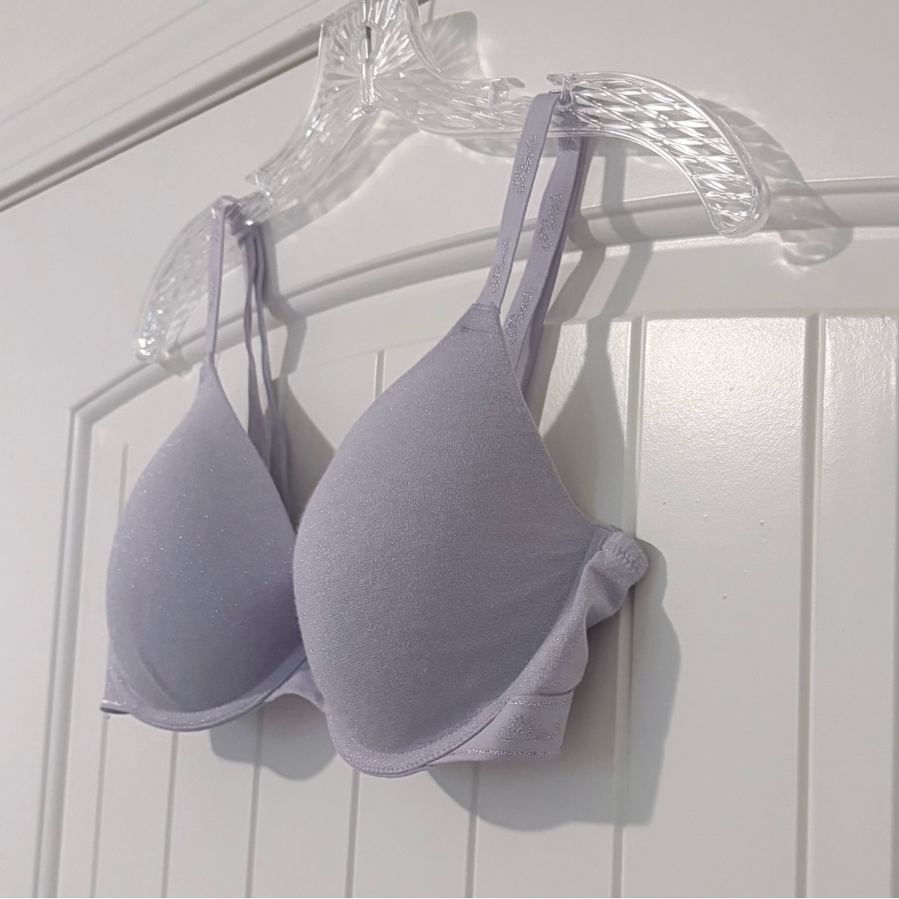 PINK Victoria's Secret Shimmer Lightly Lined T-Shirt Bra